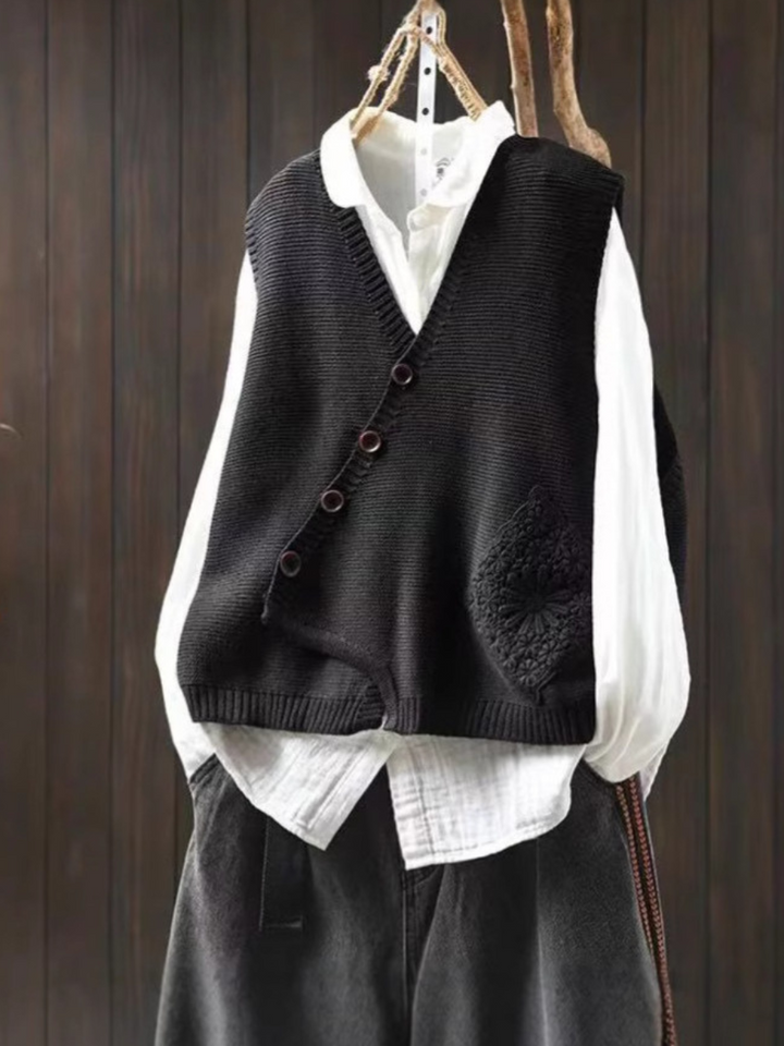 LE ELOWYN | GILET EN TRICOT