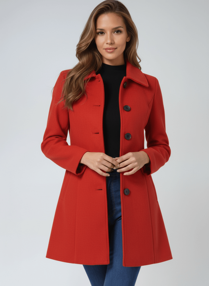 Jasmine | Manteau d'Hiver Élégant