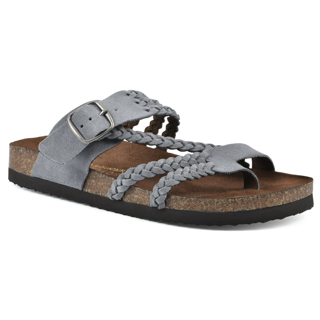 Mara | Mules à brides tressées et boucle