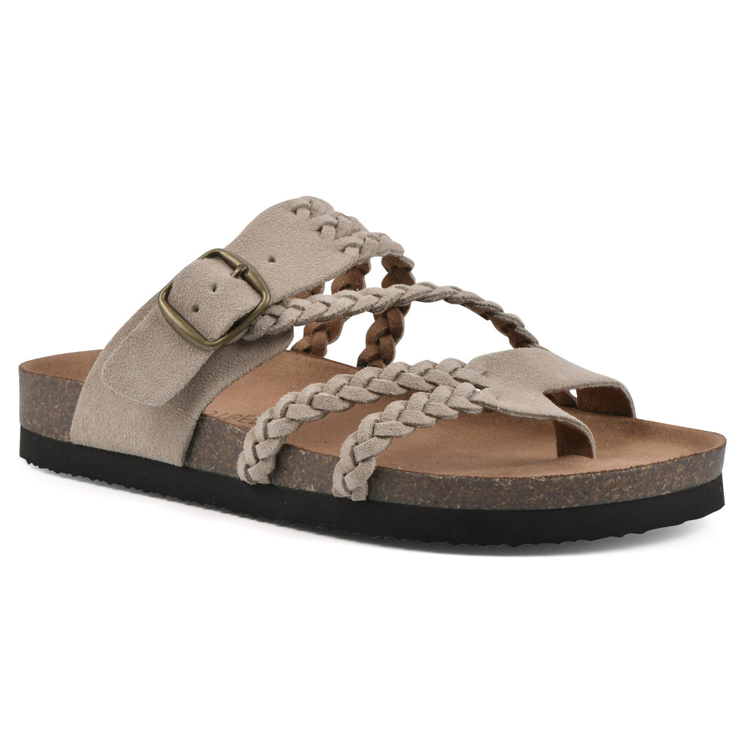 Mara | Mules à brides tressées et boucle