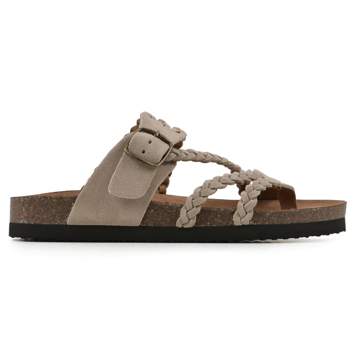 Mara | Mules à brides tressées et boucle