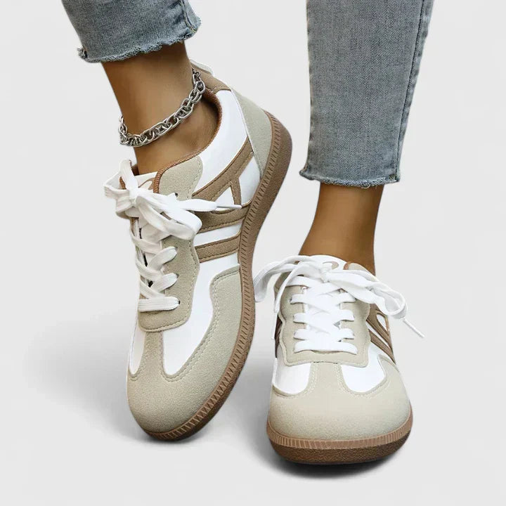 Meau | Baskets à lacets et zip latéral