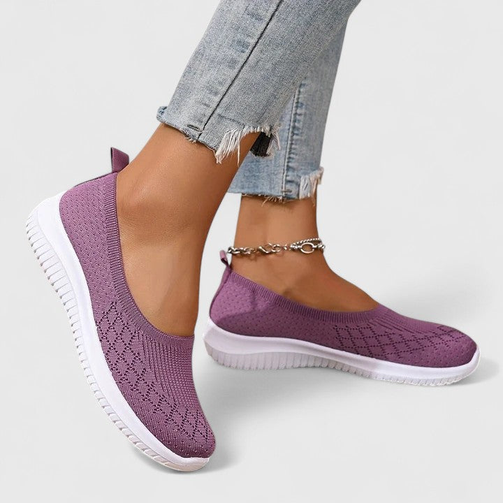 Lou | Baskets à enfiler en maille
