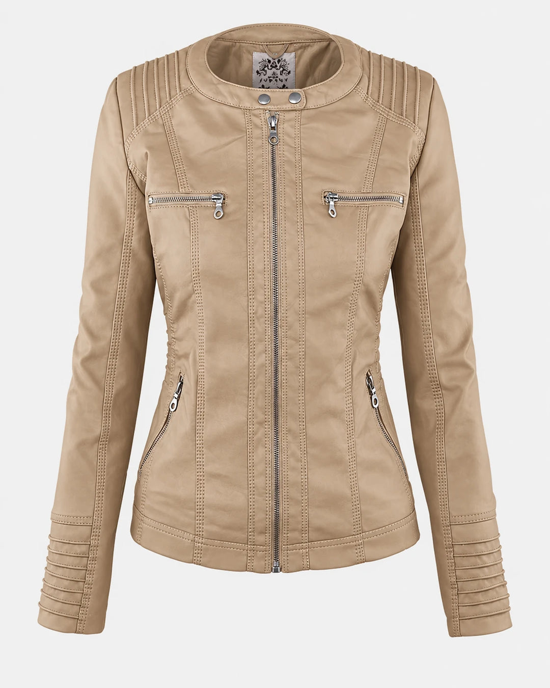 Flavia – veste beige vue de face