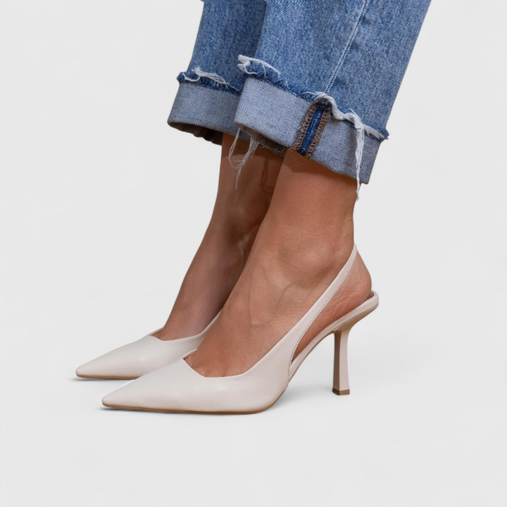 Bella | Escarpins slingback à bout pointu