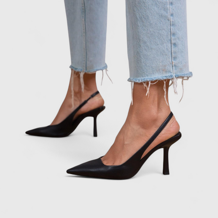 Bella | Escarpins slingback à bout pointu