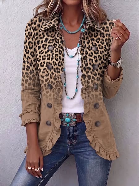 Bianca – photo produit originale, modèle Léopard camel