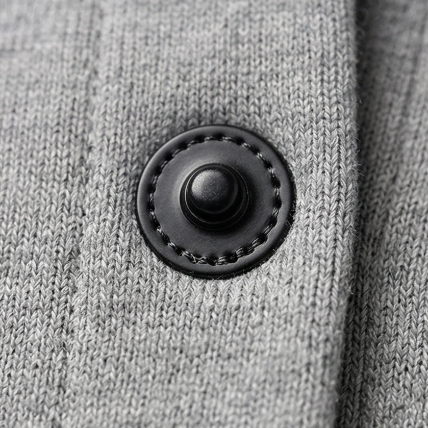 Costanza | Cardigan long à capuche et boutons