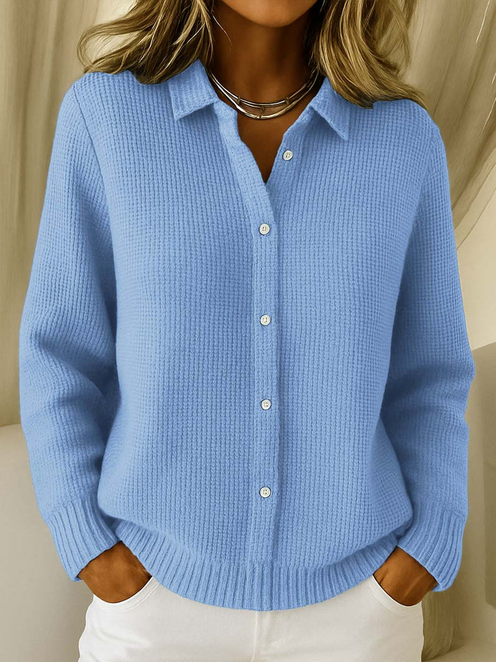 Rachele | Cardigan texturé boutonné