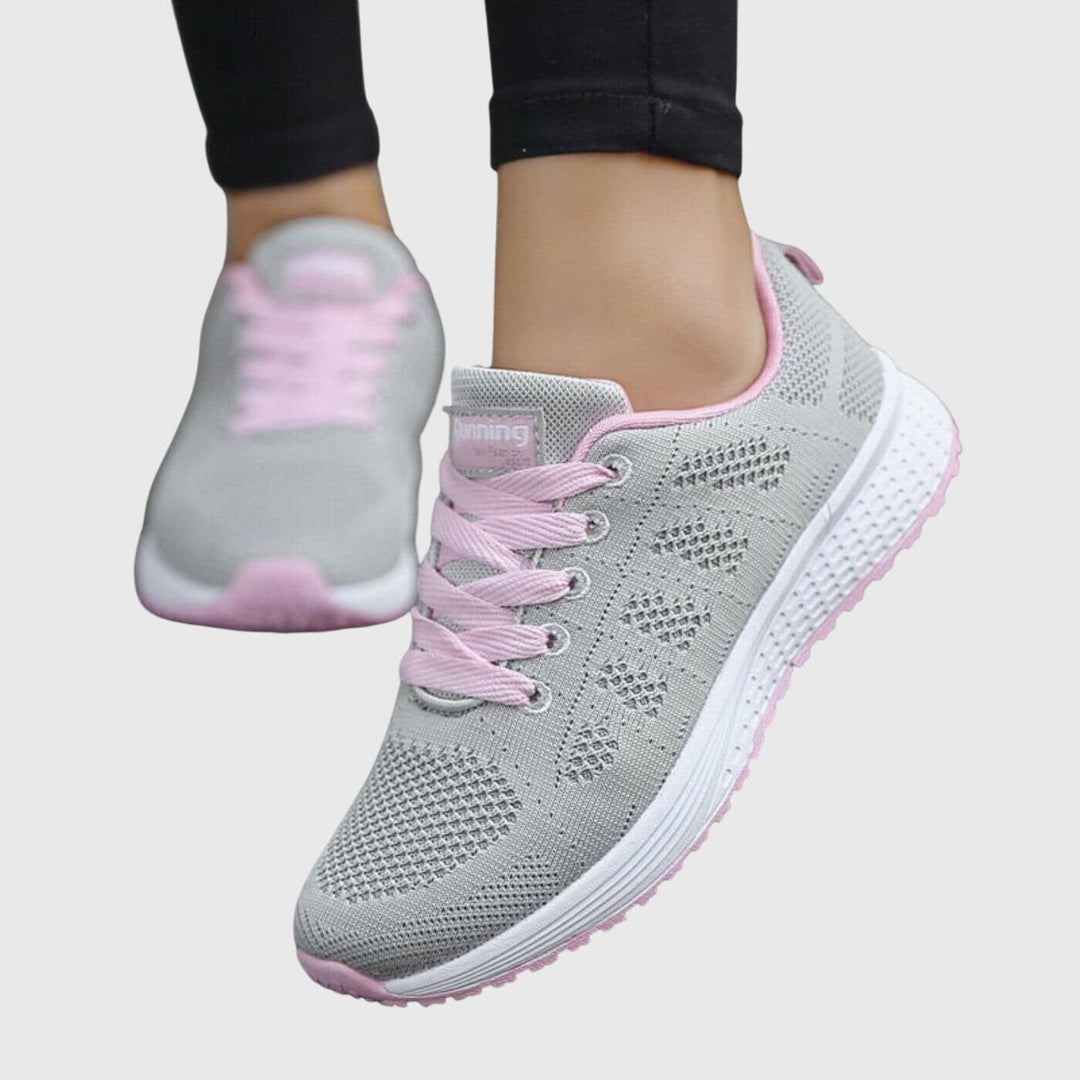 Louelle | Baskets en maille à lacets