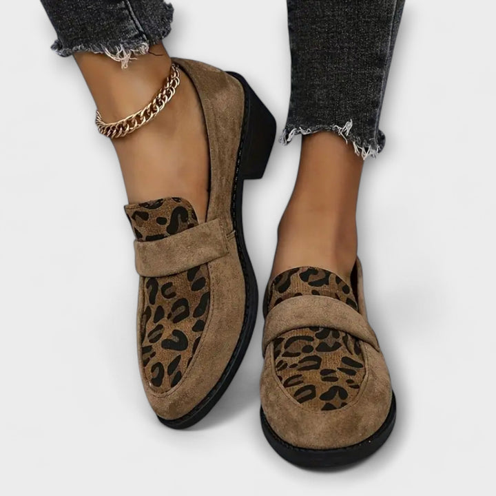 Aurora - Chaussures élégantes pour femmes avec motif léopard