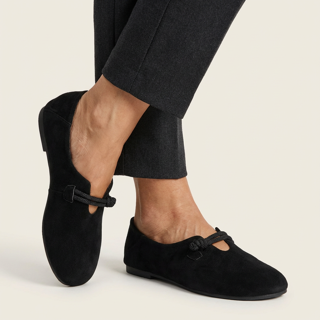 Kimy | Mocassins à bout rond et nœud