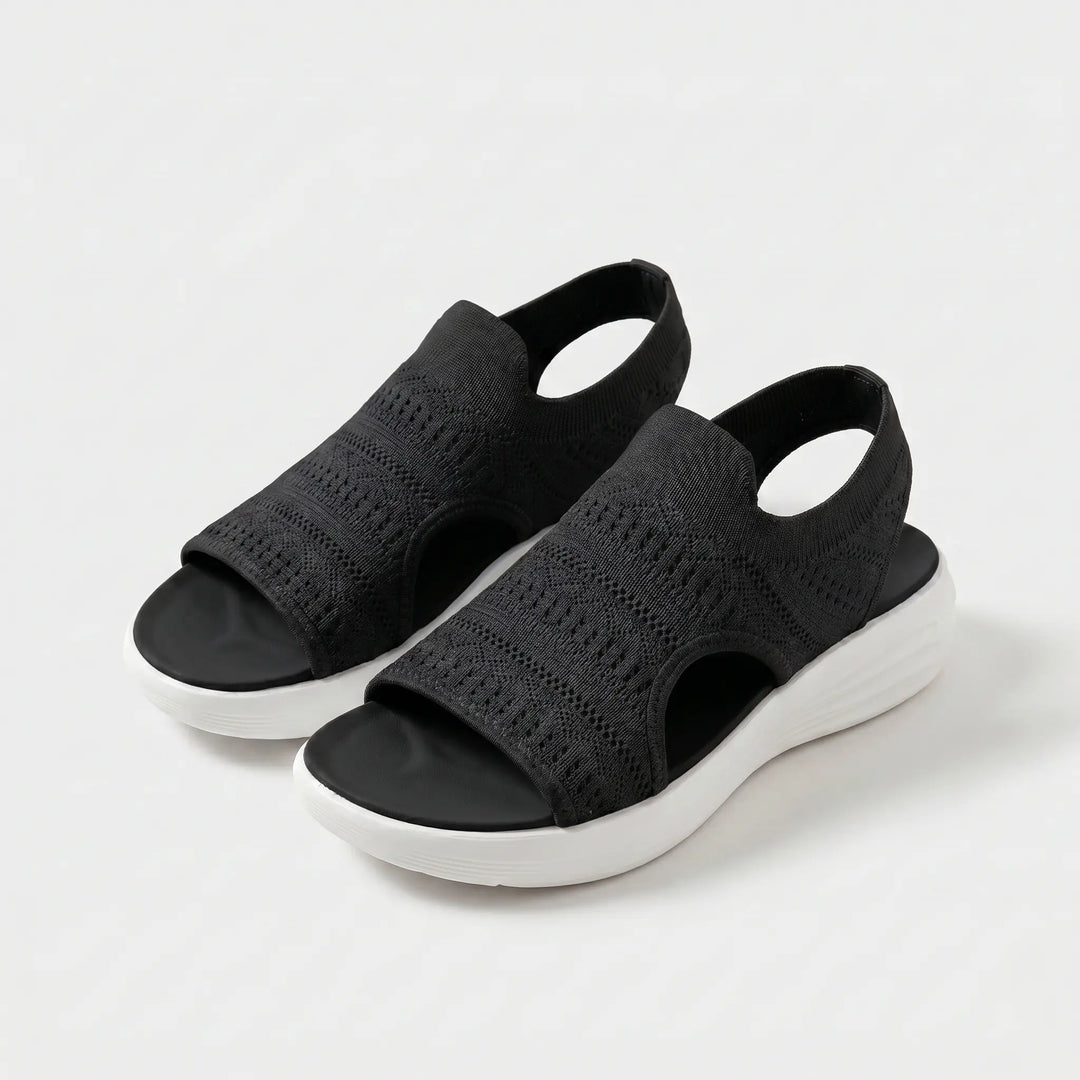 Moara | Sandales en maille à bout ouvert