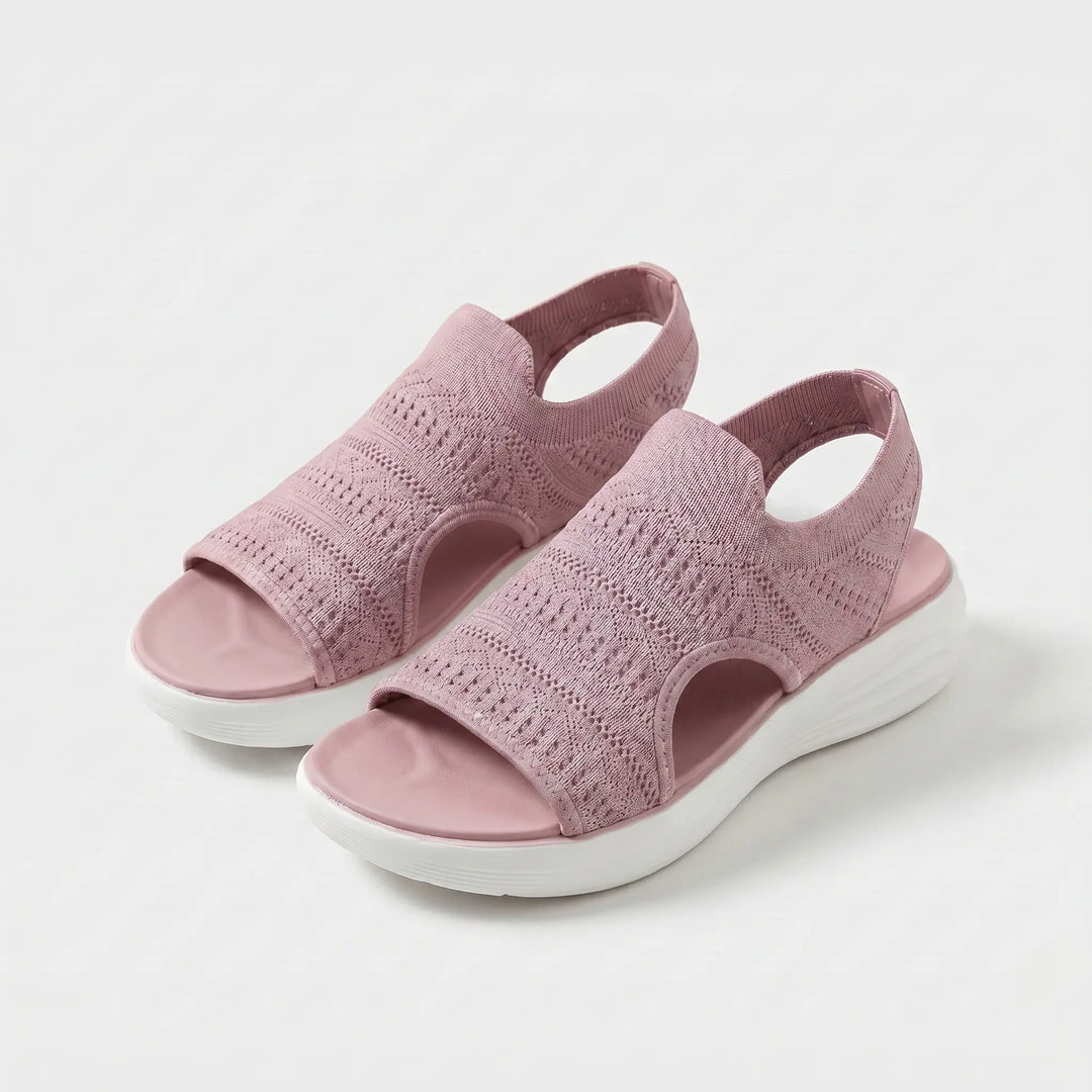 Moara | Sandales en maille à bout ouvert