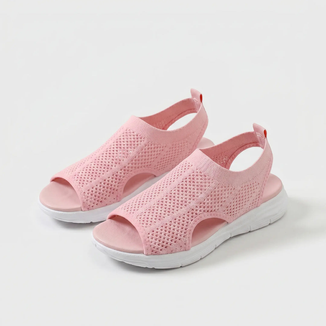 Soffice | Sandales en maille ajourée