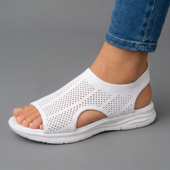 Soffice | Sandales en maille ajourée