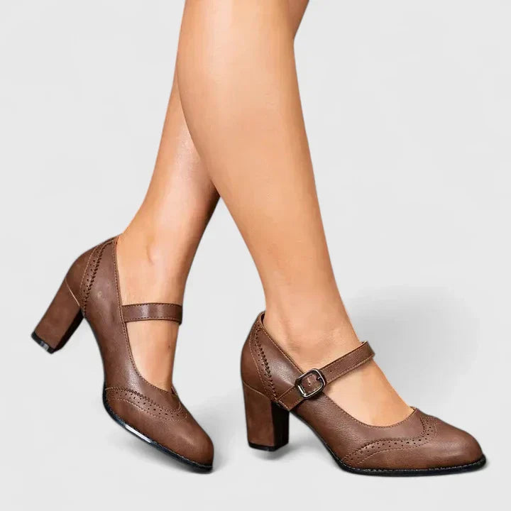 Kristenyah | Chaussures Mary Jane à talon bloc
