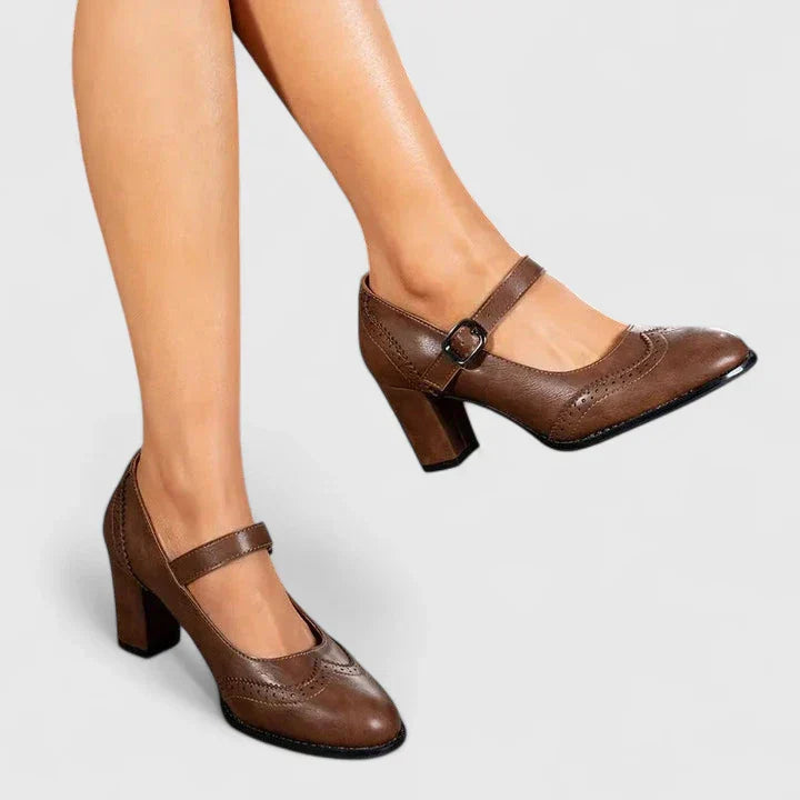 Kristenyah | Chaussures Mary Jane à talon bloc