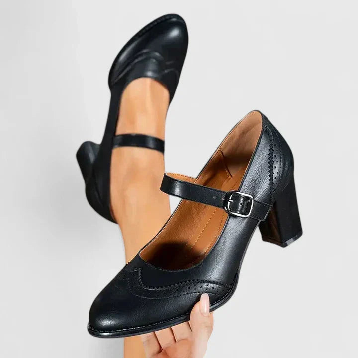 Kristenyah | Chaussures Mary Jane à talon bloc