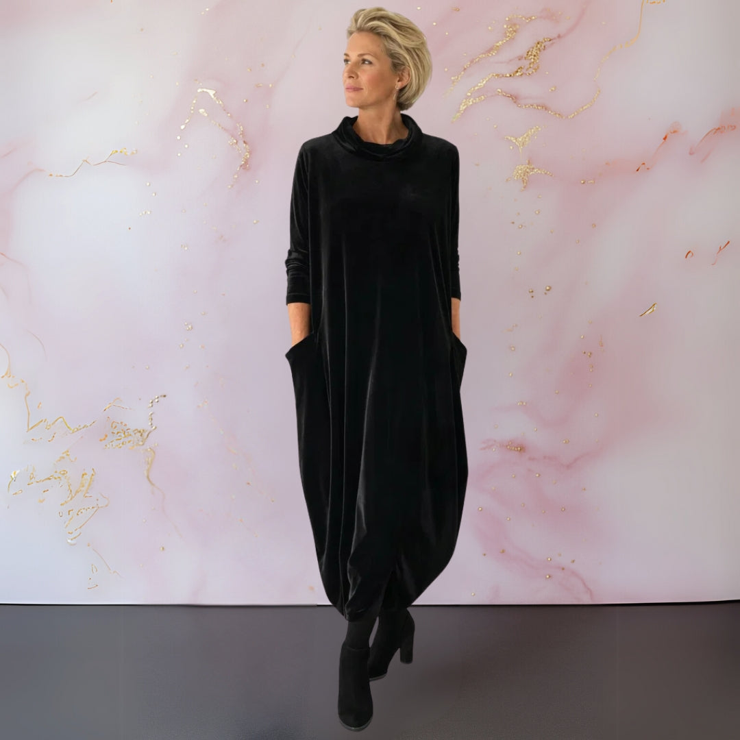 Eilene | Robe Maxi en Velours