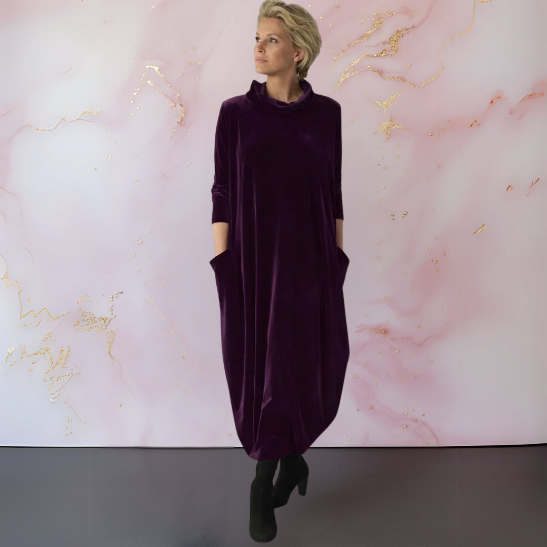 Eilene | Robe Maxi en Velours