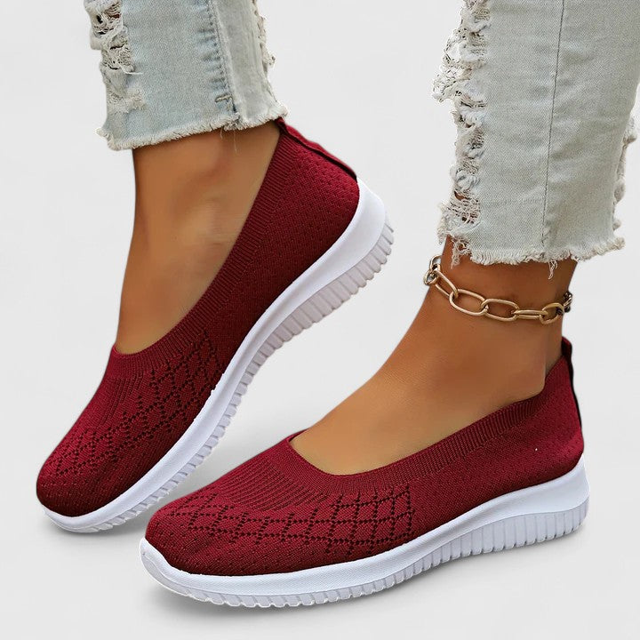 Lou | Baskets à enfiler en maille